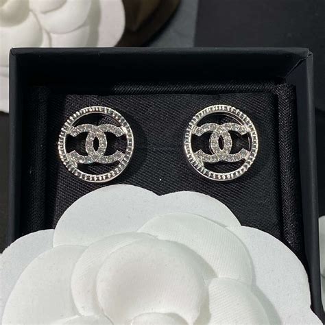 fake chanel earrings wholesale|faux chanel double c earrings.